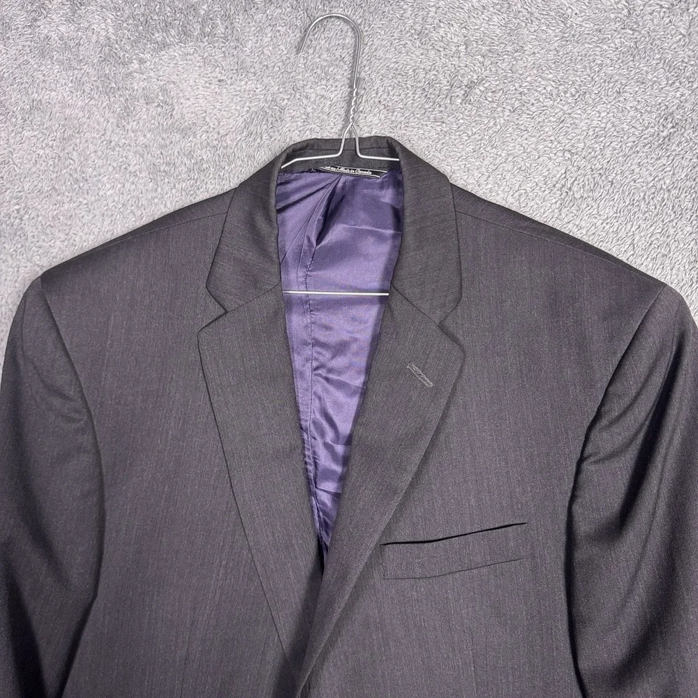 Jack Victor Suit Men's 42R 36x30 2 Piece Jacket Slacks Ned CT Wool Set